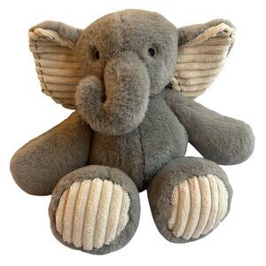 Lambs & Ivy Baby Gray Elephant Plush Stuffed Animal 12"